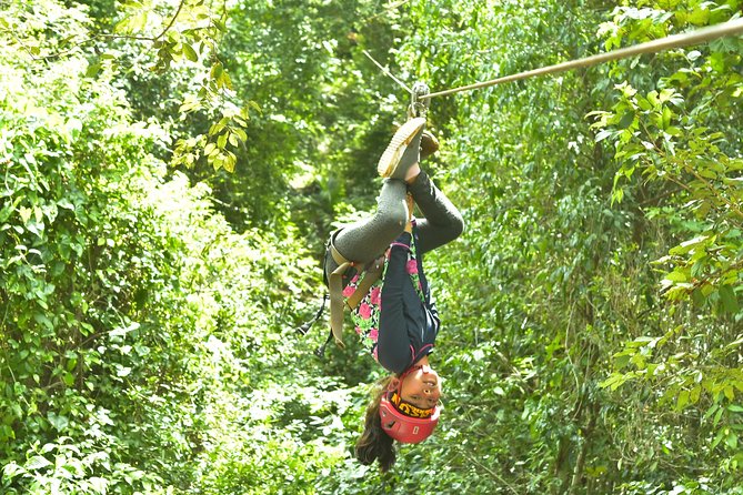 Extreme Horses Adventure with ATV, Ziplines & Cenote - The cenote swim, freshwater Mayan water and that last big moment
