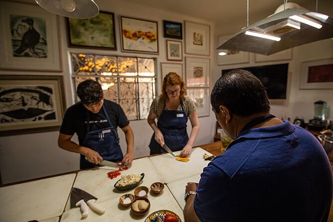 Flavors of Oaxaca: Cooking Class with No Set Menu and Local Market Tour - Lunch together: eating what you cooked, plus drinks