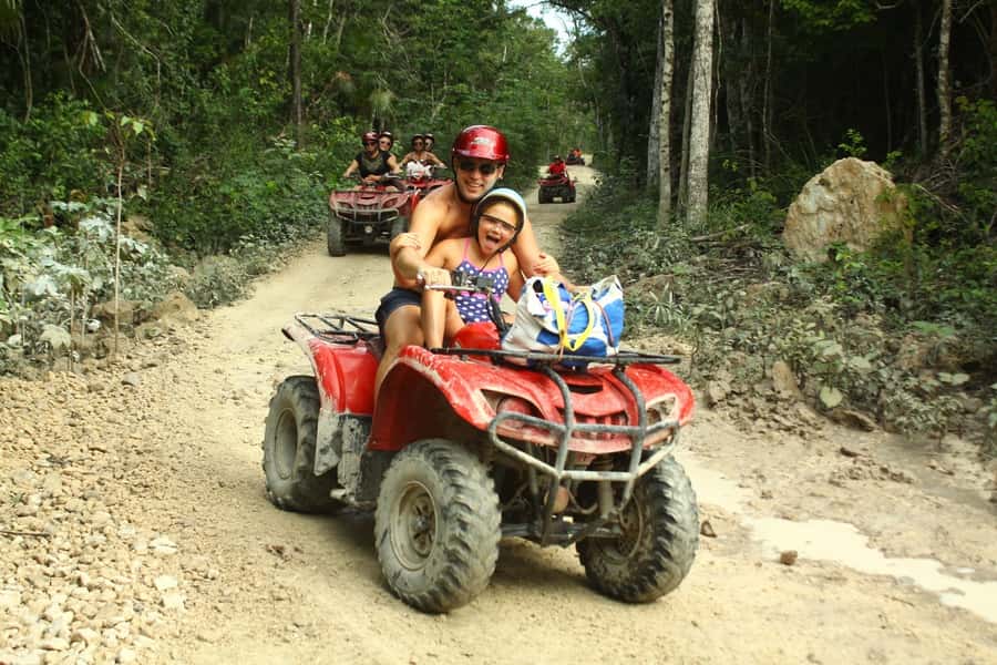 From Cancun: ATV, Cenote, and Rappelling Jungle Experience - Rappelling in the Jungle: Expect a Short, Controlled Drop