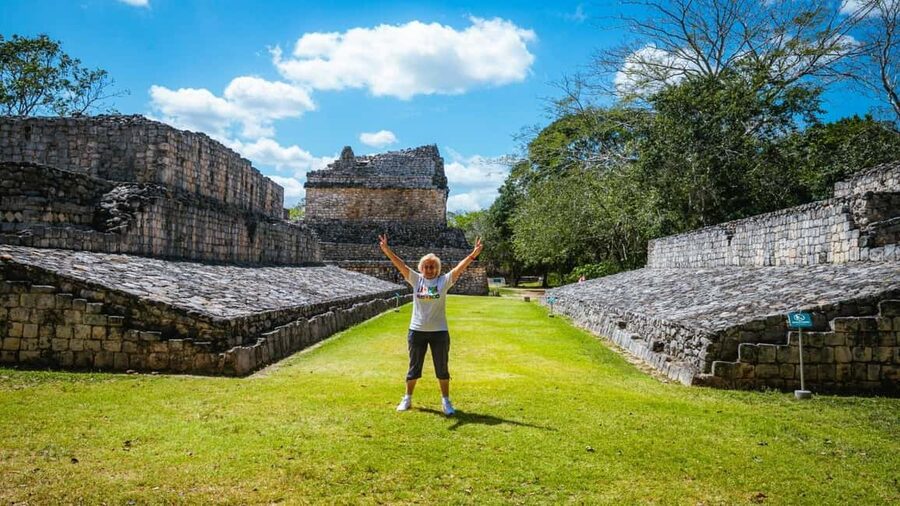 From Cancun: Ek Balam and Cenote Tour with Lunch & Transfer - Ek Balam: climb the acropolis, then take in the jungle view