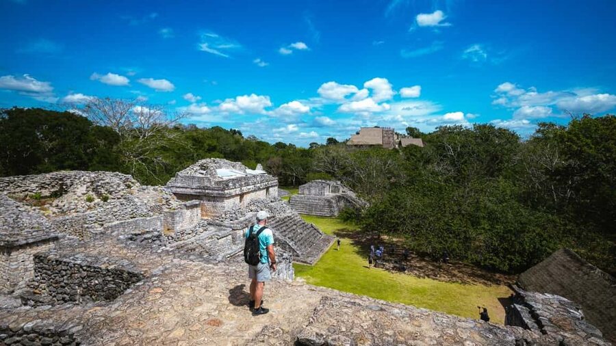 From Cancun: Ek Balam and Cenote Tour with Lunch & Transfer - Cancun pickup and the coach ride reality check