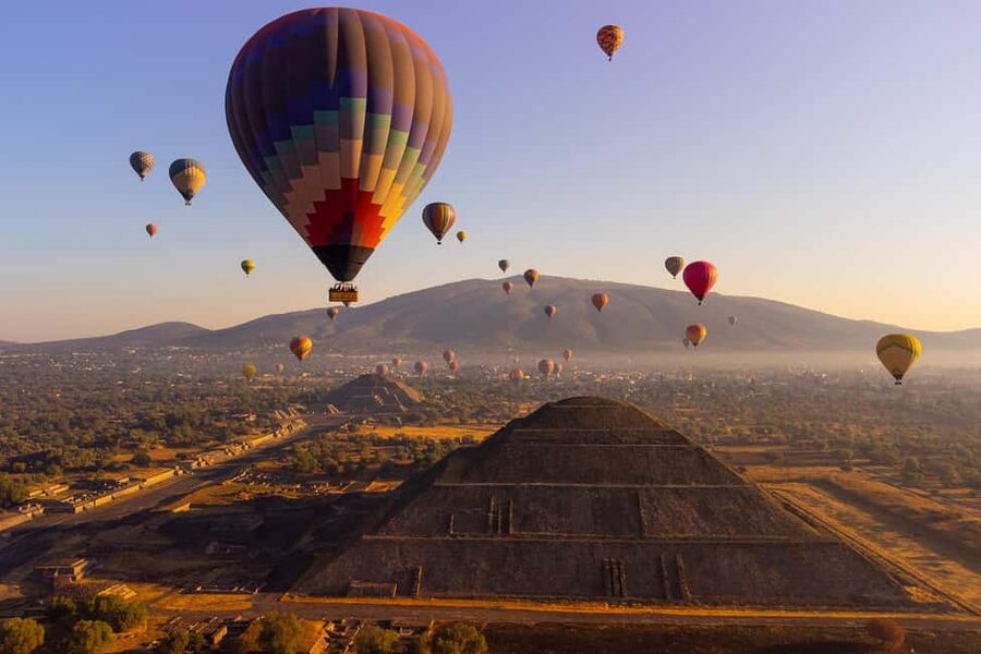 From CDMX: Teotihuacan Hot Air Balloon Ride & Optional Tours - Sunrise Hot Air Balloon Over Teotihuacan, What You Actually See