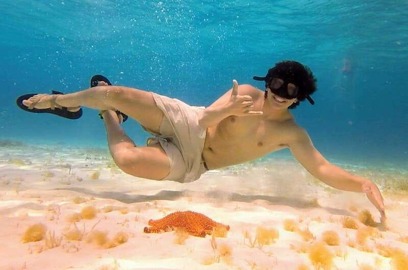 From Cozumel: 3 Reefs Boat Tour with Drinks and Snorkeling - Playa el Cielo: white sand, clear water, and stingray encounters