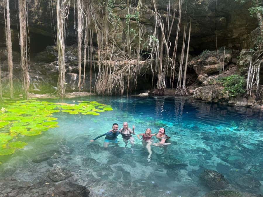 From Mérida:Explore 4 Rural Cenotes with a Traditional lunch - Cenote hopping from Mérida: the 8-hour pace that works