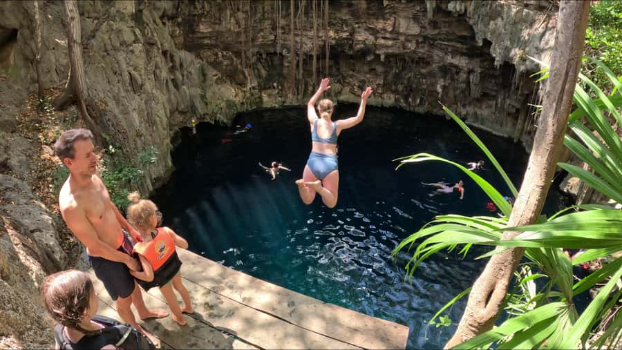 From Mérida:Explore 4 Rural Cenotes with a Traditional lunch - Parque Santa Ana meeting point and how to be ready