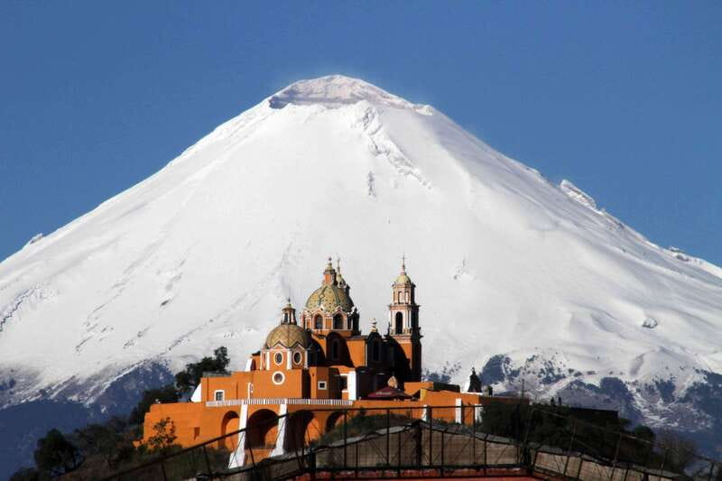 From Mexico City: Cholula Pyramid & Puebla Small Group Tour - Cholula Pyramid first: what you actually see at the archaeological site