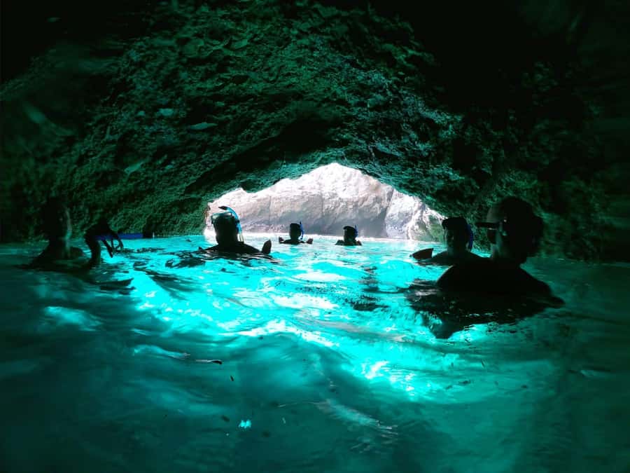 From Nueva Vallarta: Marietas Islands Hidden Beach Tour - The 80-meter tunnel swim to Hidden Beach (this is the whole point)