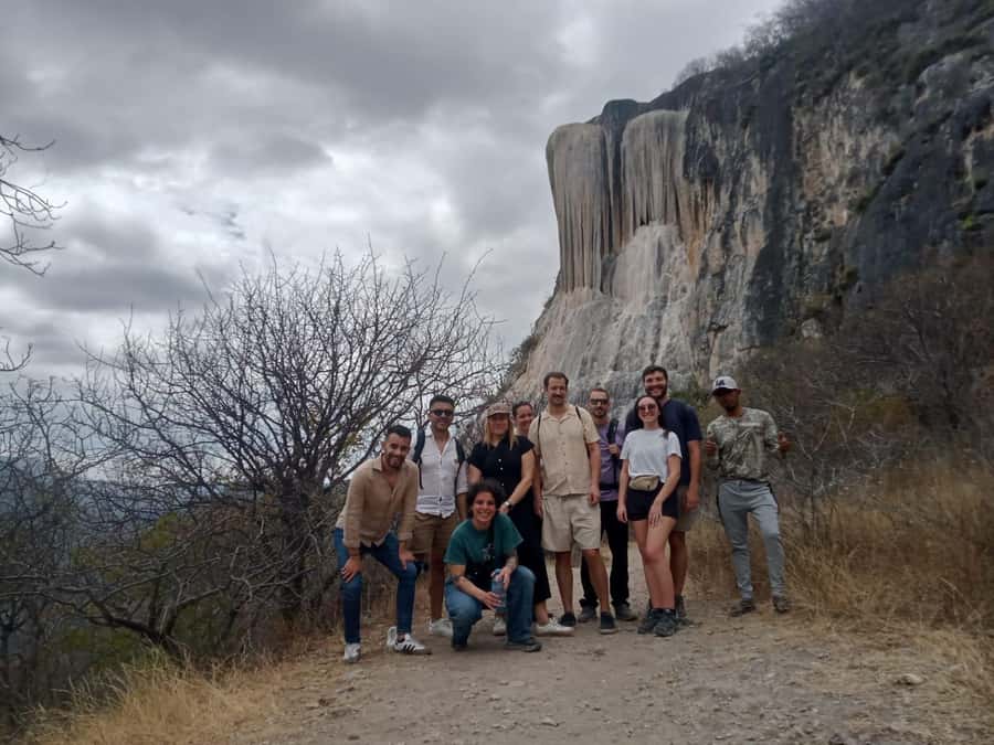 From Oaxaca de Juarez: Hierve el Agua and Mezcal Distillery - The photo stop and shopping time: mezcal culture plus a chance for a famous tree