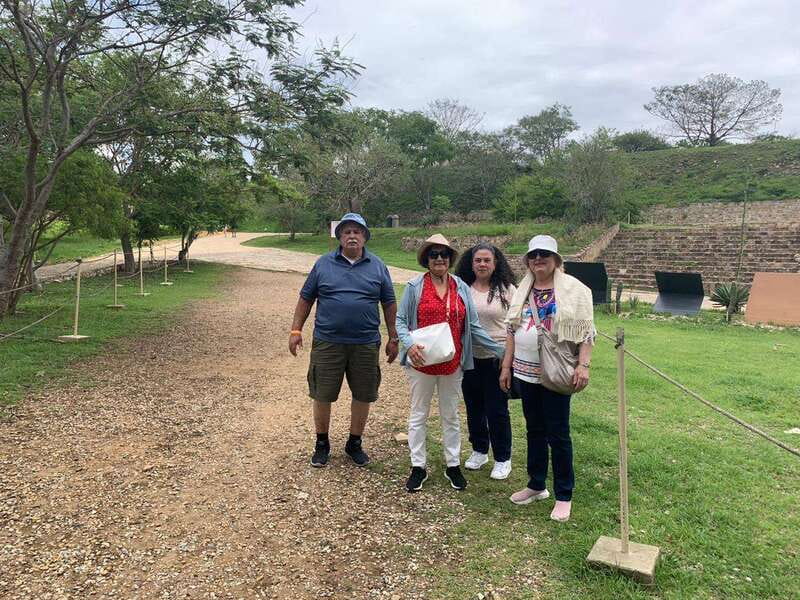 From Oaxaca: Monte Alban, Alebrijes & Black Clay Day Trip - Monte Albán: the hilltop you feel in your calves