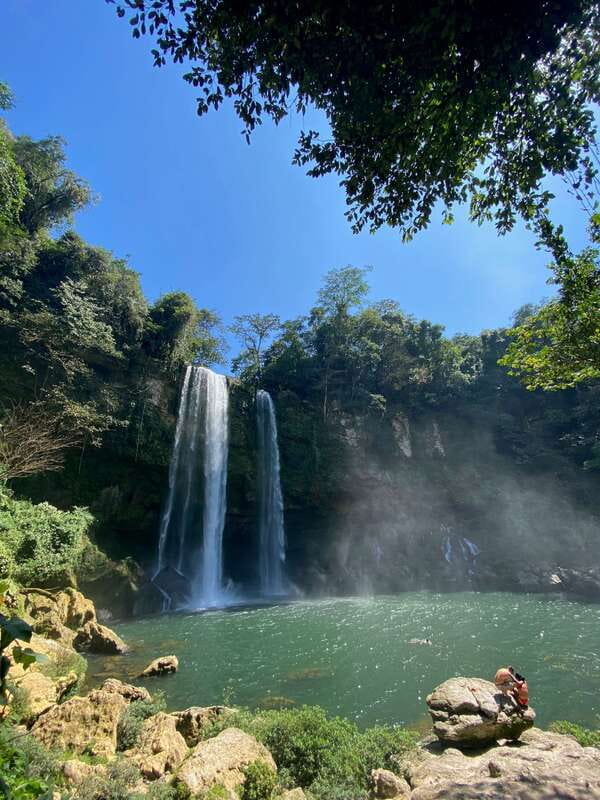 From Palenque: Waterfalls Misol-ha y Agua Azul. - Key highlights at a glance