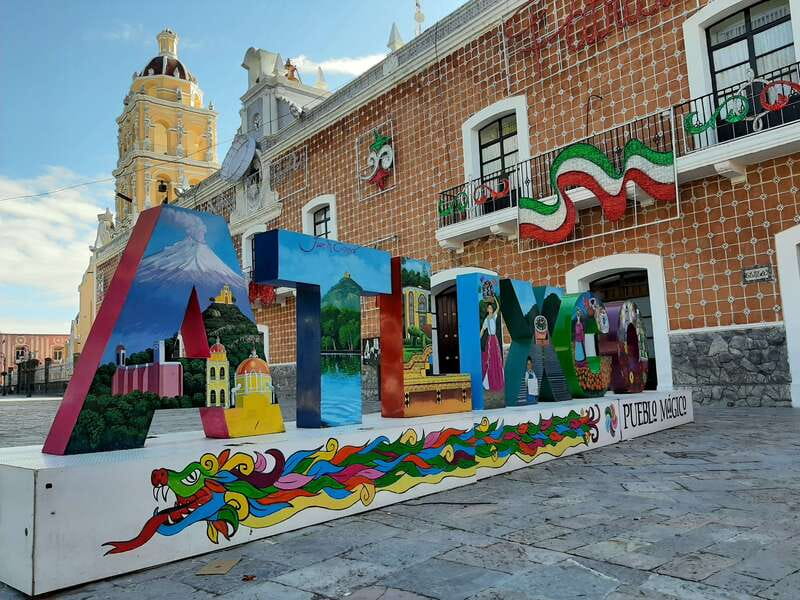 From Puebla: Cholula and Atlixco Magical Towns Tour - Atlixco at the foot of Popocatépetl: flowers, color, and a guided walk that turns into free time