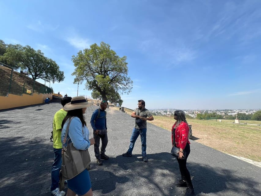 From Puebla: Guided Tour of Cholula - Cholula Archaeological Zone: courtyard closures on Monday and Tuesday