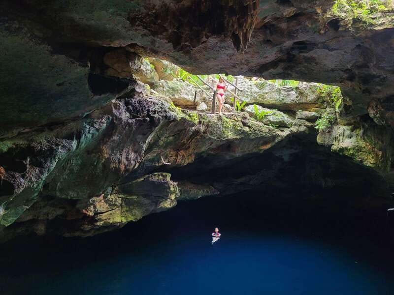 From Riviera Maya: Coba, Punta Laguna & Cenote Guided Trip - Coba Archaeological Zone: guided causeways, lagoons, and the big pyramid count