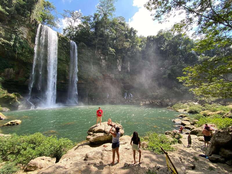 From San Cristobal: Agua Azul, Misol-ha, and Palenque - What the day’s $102 covers, and what you pay for separately