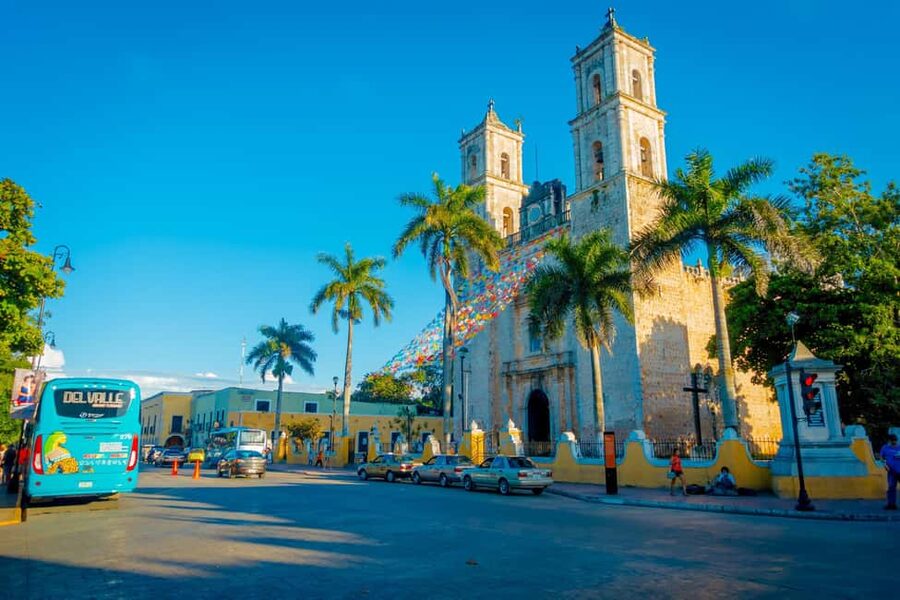 From Tulum: Chichen Itza, Cenote & Valladolid Tour - Valladolid in a short window: color, plazas, and quick shopping