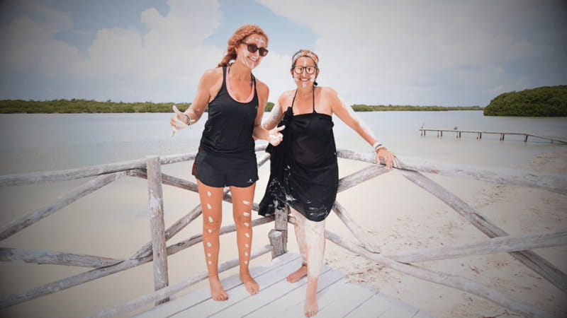 FROM VALLADOLID RIO LAGARTOS + LAS COLORADAS + CENOTE (COLECTIVO TOURISTIC) - Las Coloradas pink lagoons and the viewpoint-and-photo reality check