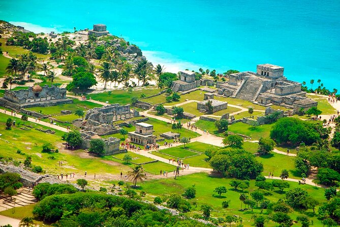 Full Day Guided Tour of Tulum and Coba, 4 places in 1 Day - Entering Tulum Archaeological Site with a focused 45-minute guide