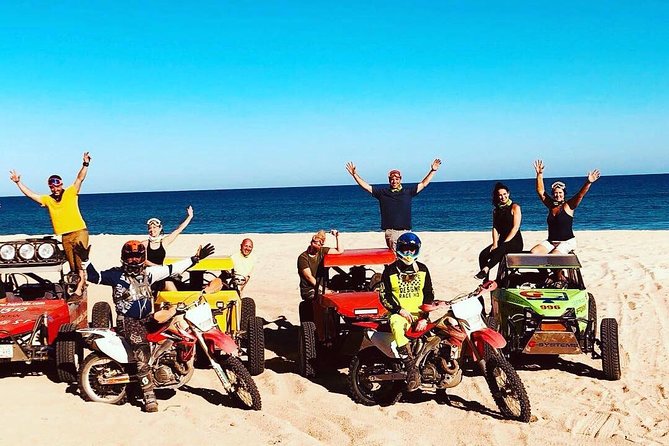 full day off road motorcycle adventure, Cabo Pulmo or Santiago waterfalls - Meeting points and pickup in Cabo: plan for designated stops