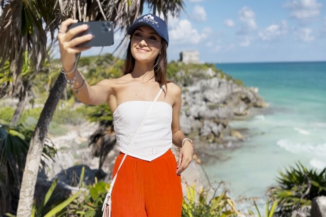 Full Day Tour to Tulum Cenote and Swim with Turtles in Akumal - Canamayte Cenote & Ecopark: Mariposa swim and a break from the heat