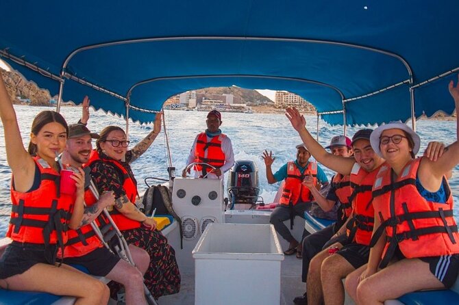 Glass-bottom boat tour to the Arch + beach time - Glass-bottom expectations: the window is the point, but it is small