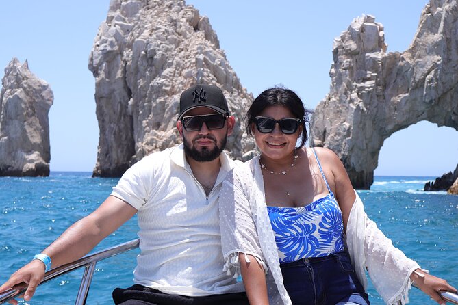 Group tour of the Cabo San Lucas Arch - Stop 2: Where the Beach Name Comes From