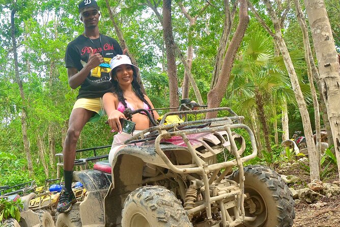 Half-day Adventure: Cenote + Ziplining + ATV Tour - Zipline over Tulum: the circuit, the view, and the safety talk
