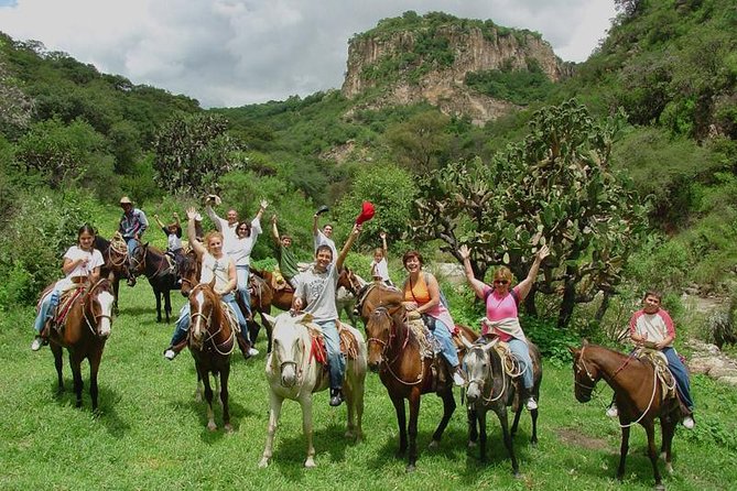 Half-Day Horseback Riding Adventure - The ride plan: from canyon river edge to the cliff wall