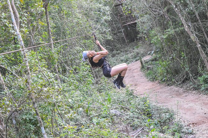 Half Day in Cancun Atvs Ziplines and Cenote Park - Snacks, tacos, and the real value math