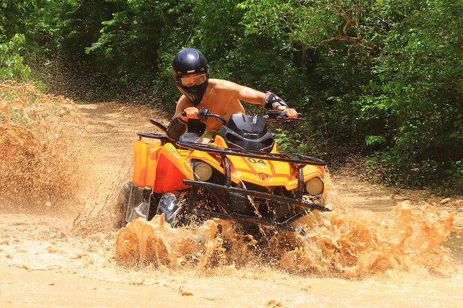Hidden Cenote Swim & ATV Jungle Adventure with Transportation - The 4x4 Can-Am Outlander Route: Fun, Fast, and Not for Everyone