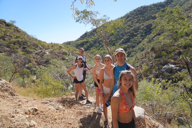 Hidden Waterfalls Hiking Adventure - Stop 1 in the Sierra de la Laguna Mountains: plants, dry heat, and guide talk