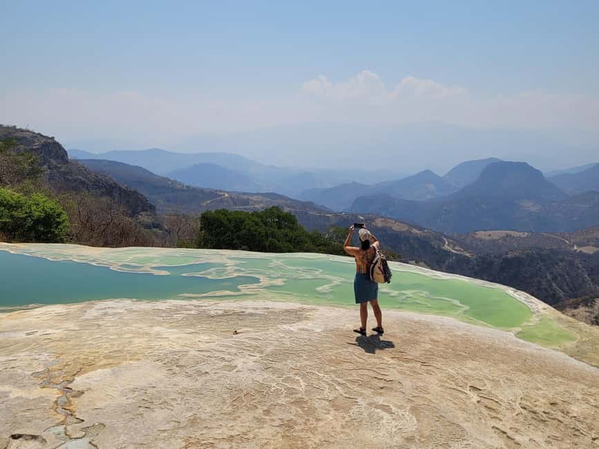 Hierve el Agua HALF-DAY Guided Tour All Fees Included - Viewpoints and the Rocky Stair Climb: When Hiking Poles Actually Help