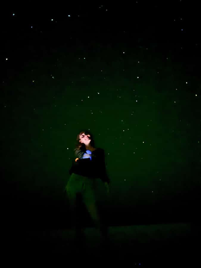 Holbox: Bioluminescence Kayaking and Stargazing - Sandbanks in the Middle of the Sea: The Footprint Glow Moment