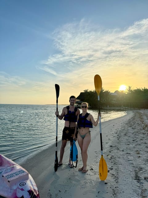 Holbox: Sunrise & Mangrove Kayak Tour - A stop inside the river, snack time, and the guide’s calm teaching style