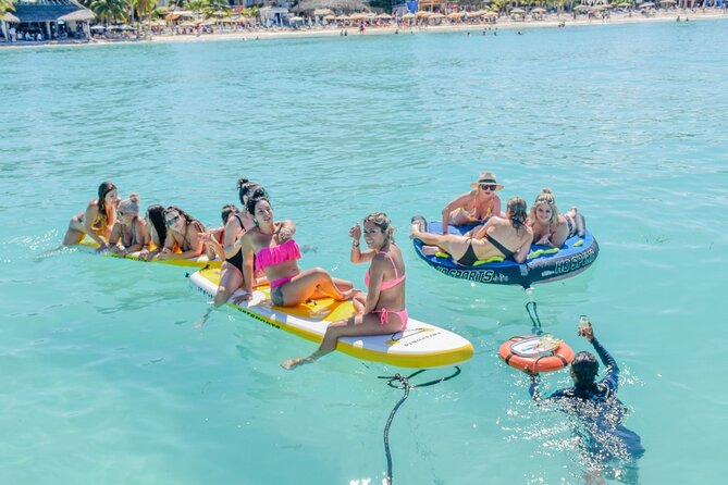 Isla Mujeres Catamaran Tour with Snorkel, Open bar and Transport - Stop 1, Playa Tortugas: the calm beginning before the open sea