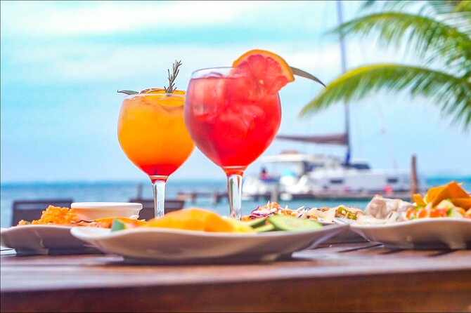 Isla Mujeres Cruise with Beach Club, Snorkel, Lunch and Open Bar - Crowds, music, and the upsell factor to watch