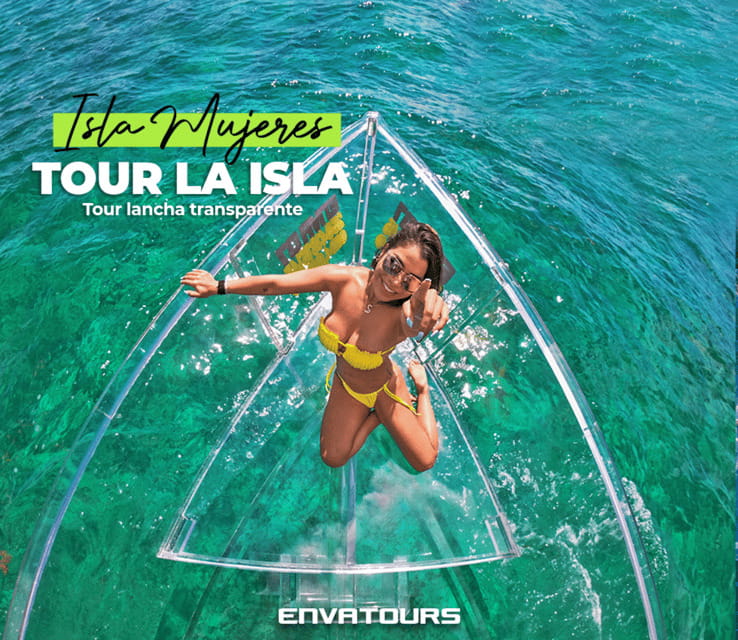 Isla Mujeres: Excursion Crystal Boat Tour at the Caribbean - Starting at Marina Bartolomé: Quick Walk, Clear Check-In