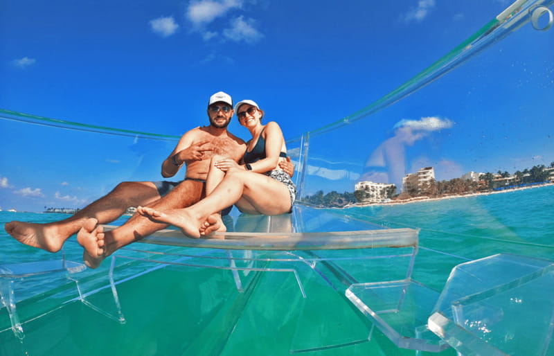 Isla Mujeres: Excursion Crystal Boat Tour at the Caribbean - La Cabonera Reef: The Final Reef Stop Before You Head Back