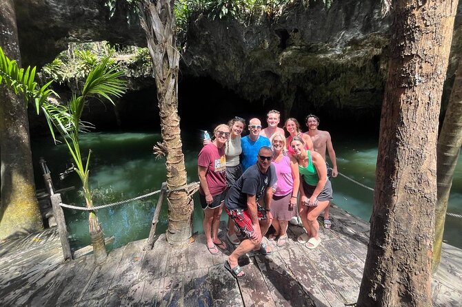 Jade Caverns and Mayan Village Cozumel ATV TOUR - El Cedral walk: temple stop, black coral craft, and an old church