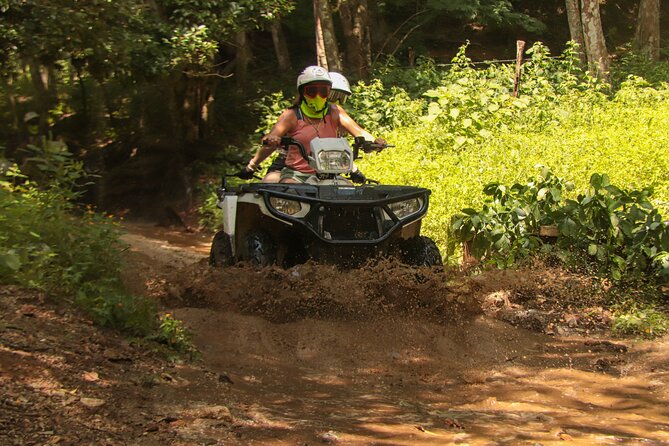 Jungle double ATV Tour "El Mirador" (ride tandem on ATV) - Rancho El Jaguar: the starting point and the ride briefing you can actually use