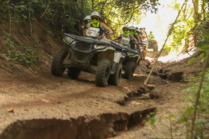 Jungle double ATV Tour "El Mirador" (ride tandem on ATV) - Safety gear and getting comfortable before you hit the jungle