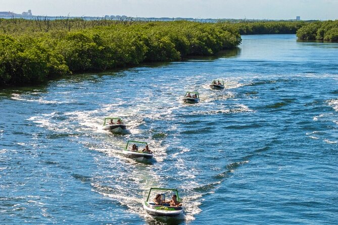 Jungle Tour adventure Cancun Speed Boat Through Mangrove - Time, group size, and meeting-point reality in Cancun