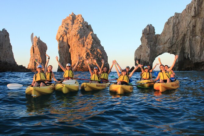 Kayak Expedition to the Arch of Cabo San Lucas, Lovers Beach & Snorkel - Neptune’s Finger: the fun in the in-between stops