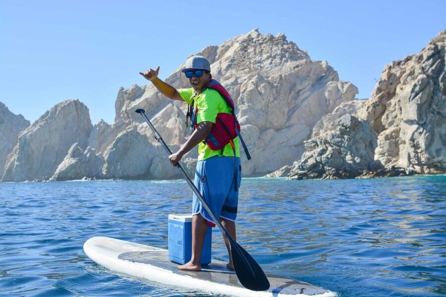 Los Cabos Arch & Playa del Amor Tour by Glass Bottom Kayak - Kayaking Around the Arch: Birds Above, Water Below