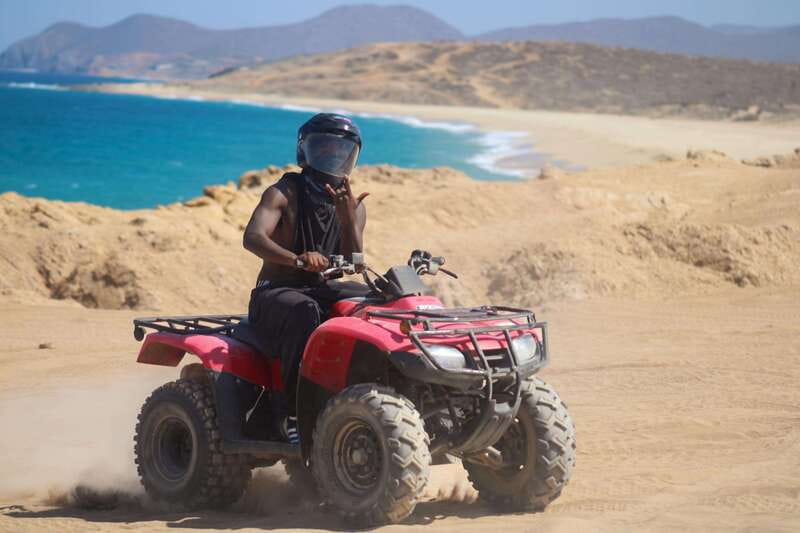 Los cabos:ATV beach&desert with transfer & tequila tasting - ATV through Baja desert, then the Pacific edge at Migriño