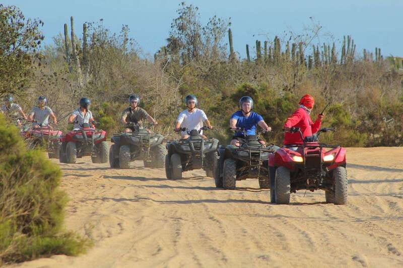 Los cabos:ATV beach&desert with transfer & tequila tasting - Getting to Migriño: the 25 minute van ride that matters