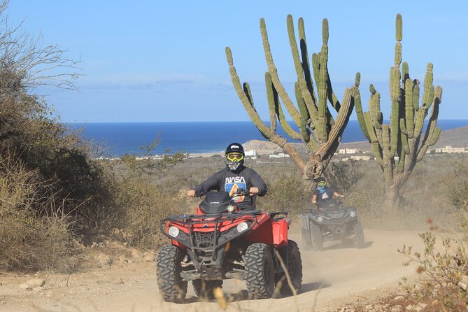 Los Cabos - COMBO Horseback Riding & ATV Tour - Riding ATVs through Baja’s canyons and mountain views