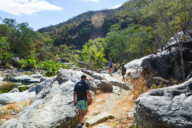 Los Cabos: Hiking at the Fox Canyon with Waterfall - Rancho Ecologico Sol de Mayo: Waterfalls, Pools, and the Main Event