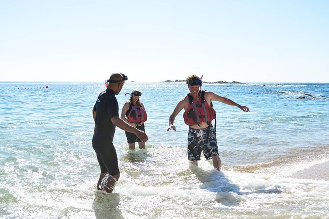 Los Cabos Snorkeling Tour to Chileno Bay and Santa Maria Cove - Pickup in Cabo: Plaza Gali, cruise steps, and optional transport