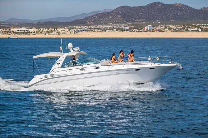 Luxury 42' Yacht Tour in Cabo for Snorkeling and Sunset - Meeting at F Dock and What Your 3-Hour Day Feels Like