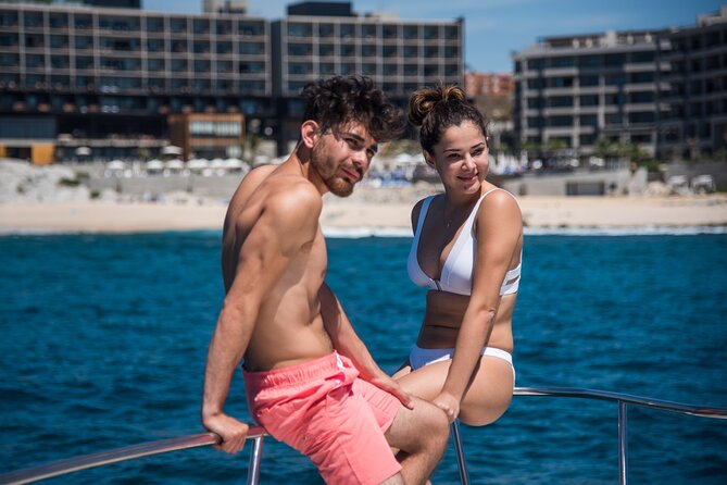 Luxury 42' Yacht Tour in Cabo for Snorkeling and Sunset - Paddle Boarding When Conditions Allow